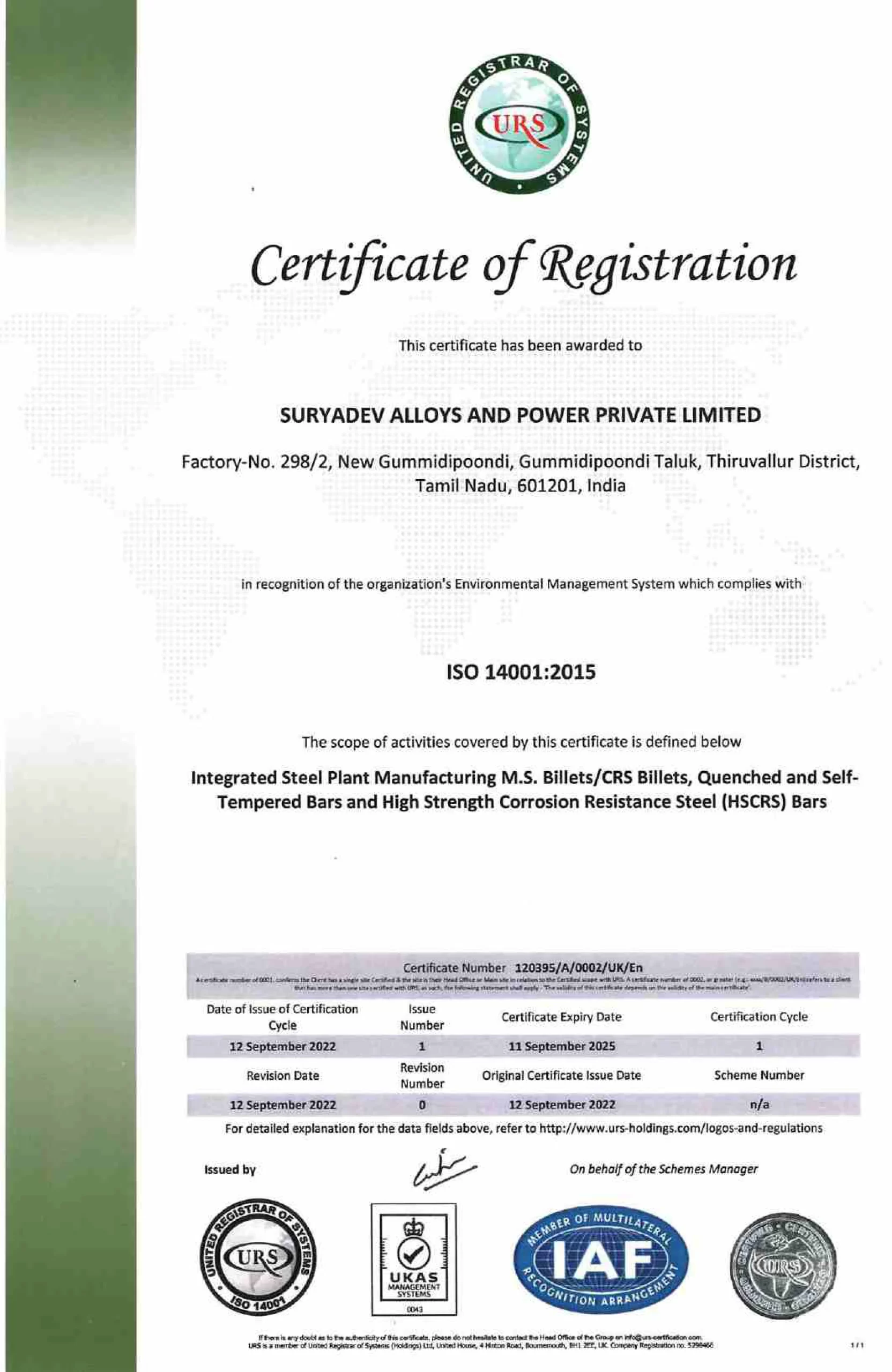 ISO 14001:2015